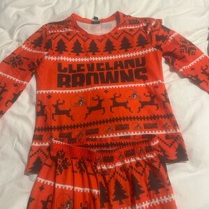 Team Apparel Cleveland Browns Women’s Pajamas set